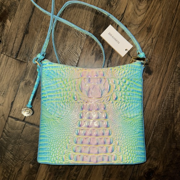 Brahmin Katie Crossbody in Cotton Candy Ombré Melbourne - Picture 9 of 16